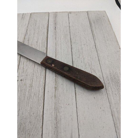 Stainless Steel 8" Blade Slicing Knife 12 1/2" Total Advertising - Picture 5 of 7